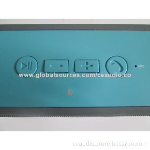 NFC Bluetooth Speaker with Hand-free, Plastic and Metal Finish, Powerful Bass, Private Tooling Mode